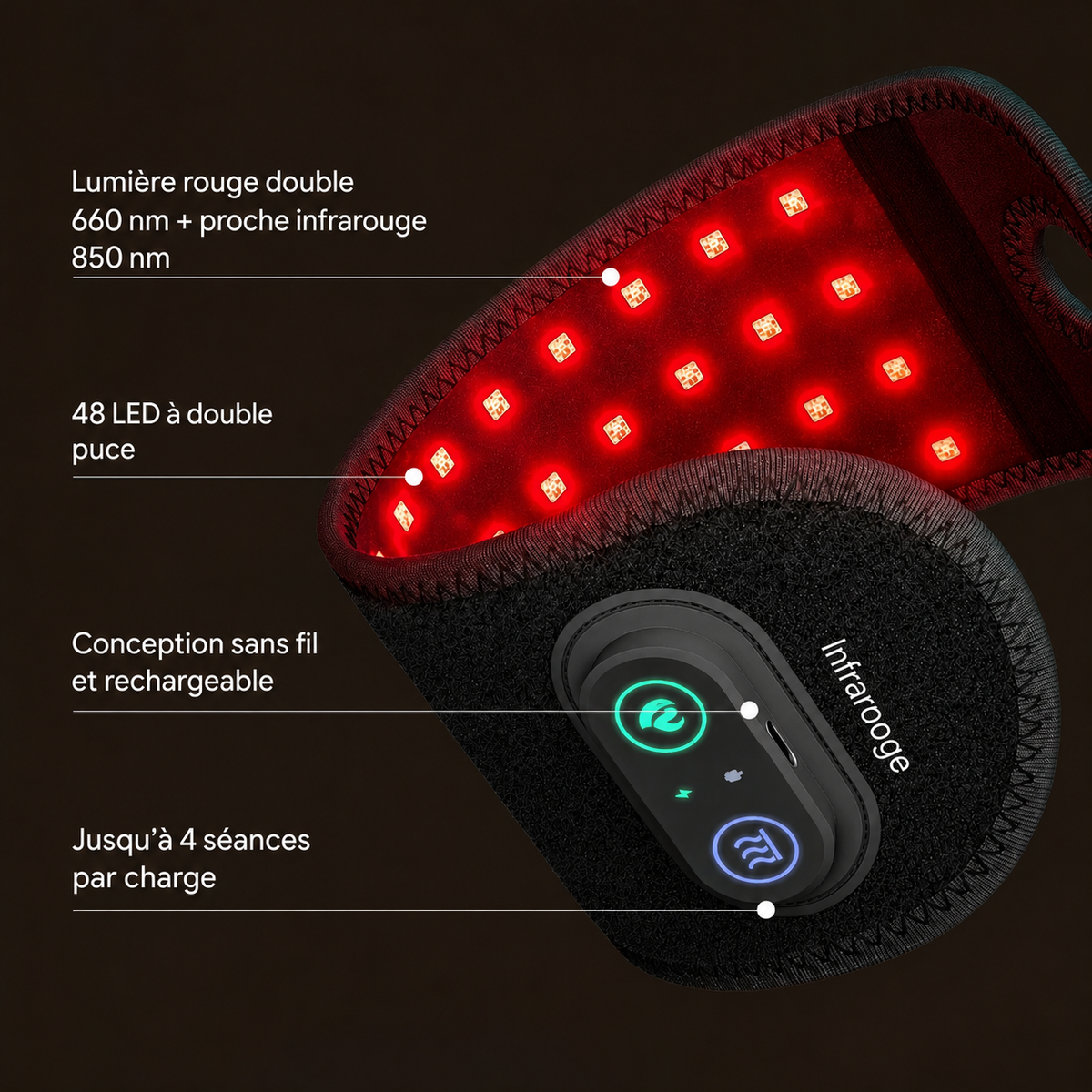 Gant de luminothérapie